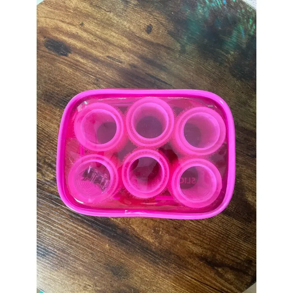 SlickHair Hair Roller Kit Heatless Hair Rollers For Curls - 6 Large and 6 Medium